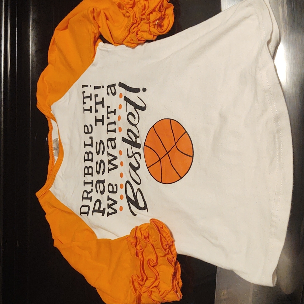 Basketball ruffle shirt